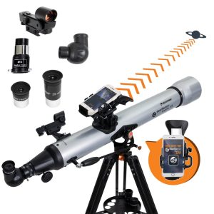 Celestron – StarSense Explorer LT 80AZ Smartphone App-Enabled Telescope